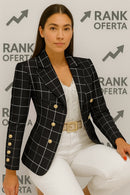 Blazer Casual Feminino em Poliéster