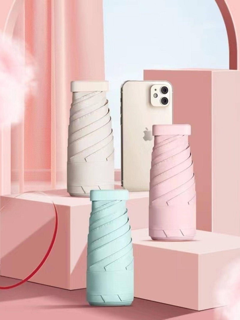 Nueva mini sombrilla portátil de 15 cm para novia