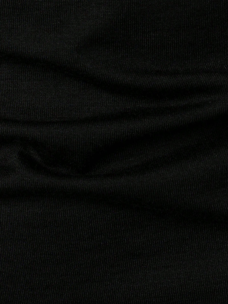 Camiseta de rayas con cuello en V