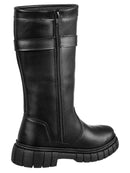 Botas de equitación para niñas, altas, con cremallera, cómodas y a la moda, GiGiL Teen