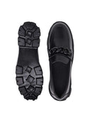 Mocassim Tratorado Feminino com Corrente