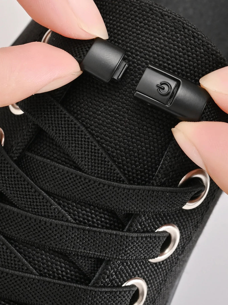 Cordones elásticos sin atar con hebilla intercambiable