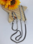 Conjunto irrompible: collar y pulsera de acero