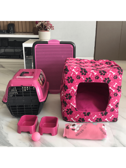 Kit toca 3 em 1 Lisa para Cachorro e Gato
