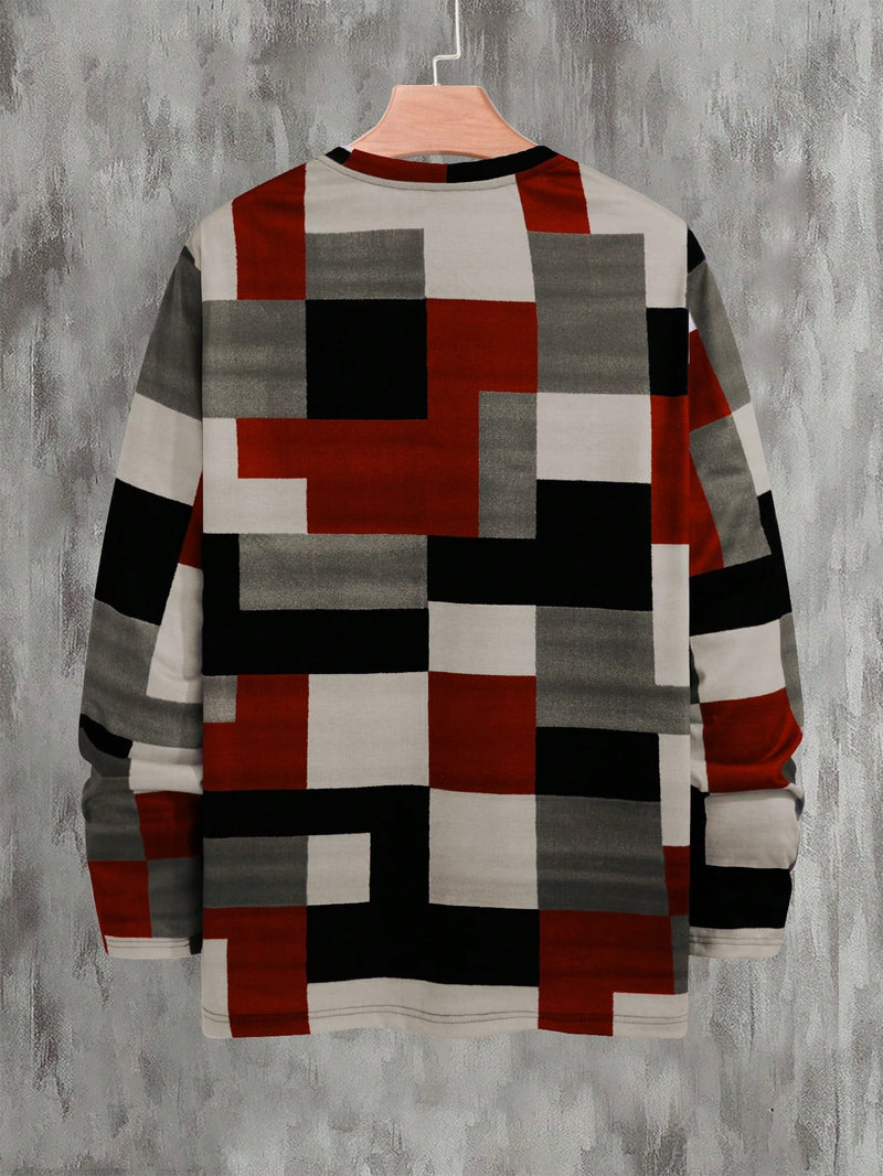 Camiseta con bloques de color Manfinity LEGND para hombre