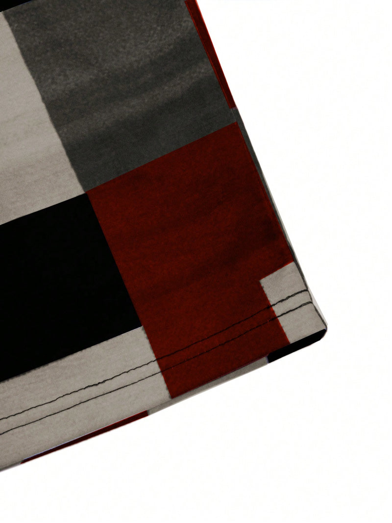 Camiseta con bloques de color Manfinity LEGND para hombre