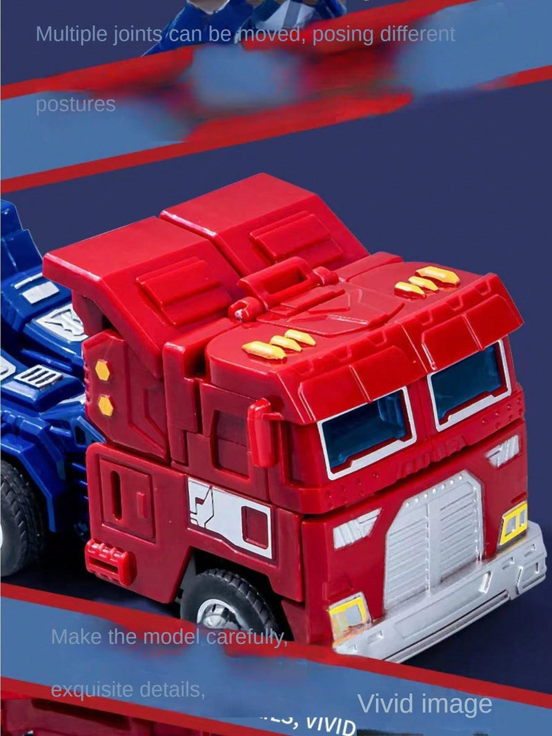 1 Piece Stress Relief Transformable Toy for Teens, Engineering Car Model and Robot, 2 Types, Deformable Toy, Toys for Boys, Robot, Kids Toys, Toys for Boys, Educational Toys for Boys, B