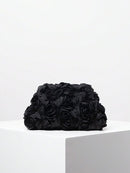 Elegante bolso de noche con estampado de rosas, ideal para bodas, suave y dulce, ideal como regalo de San Valentín (patrón aleatorio).