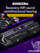 TRANSFORMERS Tf T01 Semi-in-ear True Wireless Headphones with Passive Noise Cancelling, Touch Controls, Low Latency, Microphone, Music and Gaming. Ideal for Sports.