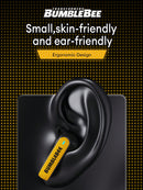 TRANSFORMERS Tf T01 Semi-in-ear True Wireless Headphones with Passive Noise Cancelling, Touch Controls, Low Latency, Microphone, Music and Gaming. Ideal for Sports.