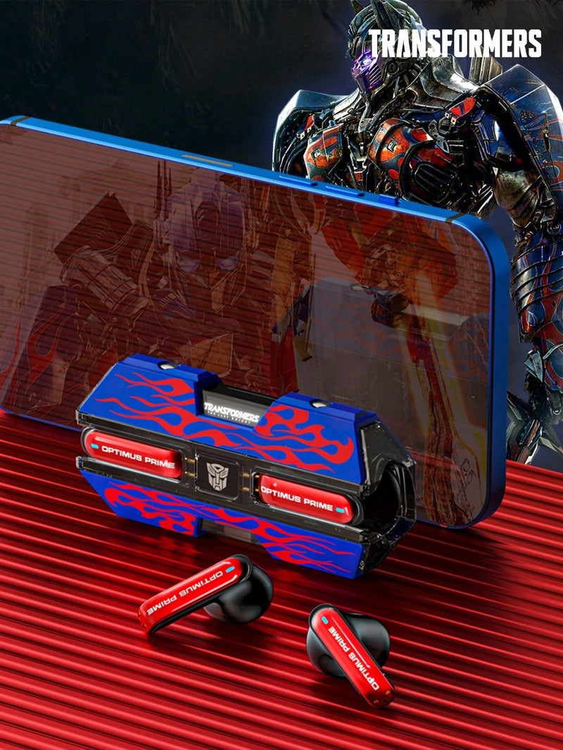 Auriculares inalámbricos semi-intraaurales TRANSFORMERS Tf T01 con cancelación de ruido pasiva, controles táctiles, baja latencia, micrófono, música y juegos. Ideales para deportes.