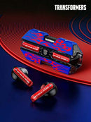 TRANSFORMERS Tf T01 Semi-in-ear True Wireless Headphones with Passive Noise Cancelling, Touch Controls, Low Latency, Microphone, Music and Gaming. Ideal for Sports.