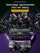 TRANSFORMERS Tf T01 Semi-in-ear True Wireless Headphones with Passive Noise Cancelling, Touch Controls, Low Latency, Microphone, Music and Gaming. Ideal for Sports.