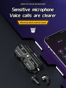 TRANSFORMERS Tf T01 Semi-in-ear True Wireless Headphones with Passive Noise Cancelling, Touch Controls, Low Latency, Microphone, Music and Gaming. Ideal for Sports.