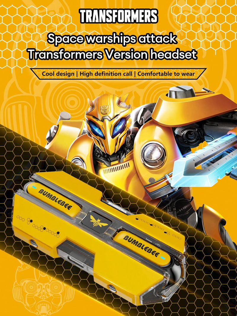 Auriculares inalámbricos semi-intraaurales TRANSFORMERS Tf T01 con cancelación de ruido pasiva, controles táctiles, baja latencia, micrófono, música y juegos. Ideales para deportes.
