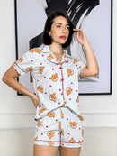 Pijamas Americanas Premium: ¡Comodidad y elegancia para tus noches! Lactancia | Posoperatorio | Embarazada | Viajes | Lujo 💖