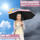 Mini Guarda-Chuva Rosa Anti-UV