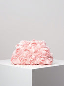 Elegante bolso de noche con estampado de rosas, ideal para bodas, suave y dulce, ideal como regalo de San Valentín (patrón aleatorio).