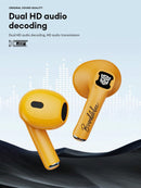 TRANSFORMERS Transformers TF-T23 Megatron Wireless Headphones, Semi-In-Ear Design, Innovative and Cool Style, Low Latency, Powerful Bass, Suitable for Games, Sports, Music and Clear 5.4G Calls with Passive Noise Cancellation