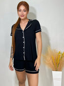 🌙 American Baby Doll Women's Pajamas – Elegance and Comfort for All Occasions! ✨ Breastfeeding | Post-Surgery | Pregnant | Travel | 💖