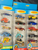 Kit de colección de juguetes con 5 coches de hierro de estilo moderno