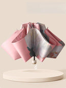 Guarda-Chuva Floral Dupla Camada Feminino