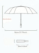 Guarda-Chuva Floral Dupla Camada Feminino