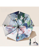 Guarda-Chuva Floral Dupla Camada Feminino