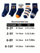 Kit 5 Meias de Tornozelo Infantil