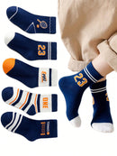 Kit 5 Meias de Tornozelo Infantil