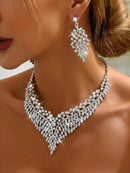 👰✨ Conjunto de Novia Royal Glow: ¡Brillo y Elegancia para el Gran Día! ✨👰