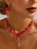 👰✨ Conjunto de Novia Royal Glow: ¡Brillo y Elegancia para el Gran Día! ✨👰