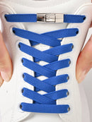 Cadarços Elásticos Sem Amarração com Fivela de Comutação