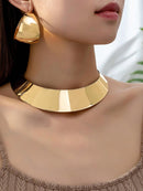 1 par de pendientes y 1 collar, conjunto de joyas para mujer