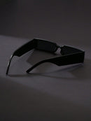 1 Piece Black Y2K Style Small Frame Fashion Glasses, Suitable for Women and Men, Ideal for Beach and Photography