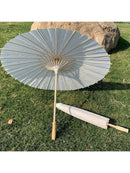 Guarda-Chuva de Papel Branco 24” DIY