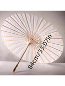 Guarda-Chuva de Papel Branco 24” DIY