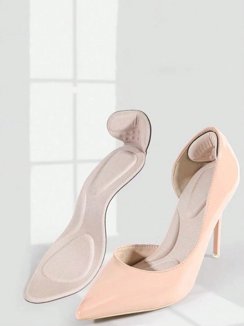 Plantillas transpirables y antideslizantes para zapatos de tacón alto.