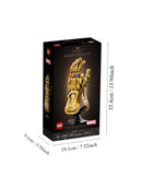 LEGO 76191 Infinity Gauntlet Collectible Set; Thanos' Right Hand Gauntlet Model with Infinity Gems (590 Pieces) Room Decor