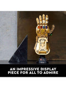 LEGO 76191 Infinity Gauntlet Collectible Set; Thanos' Right Hand Gauntlet Model with Infinity Gems (590 Pieces) Room Decor