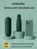 Mini Guarda-Chuva Rosa Anti-UV