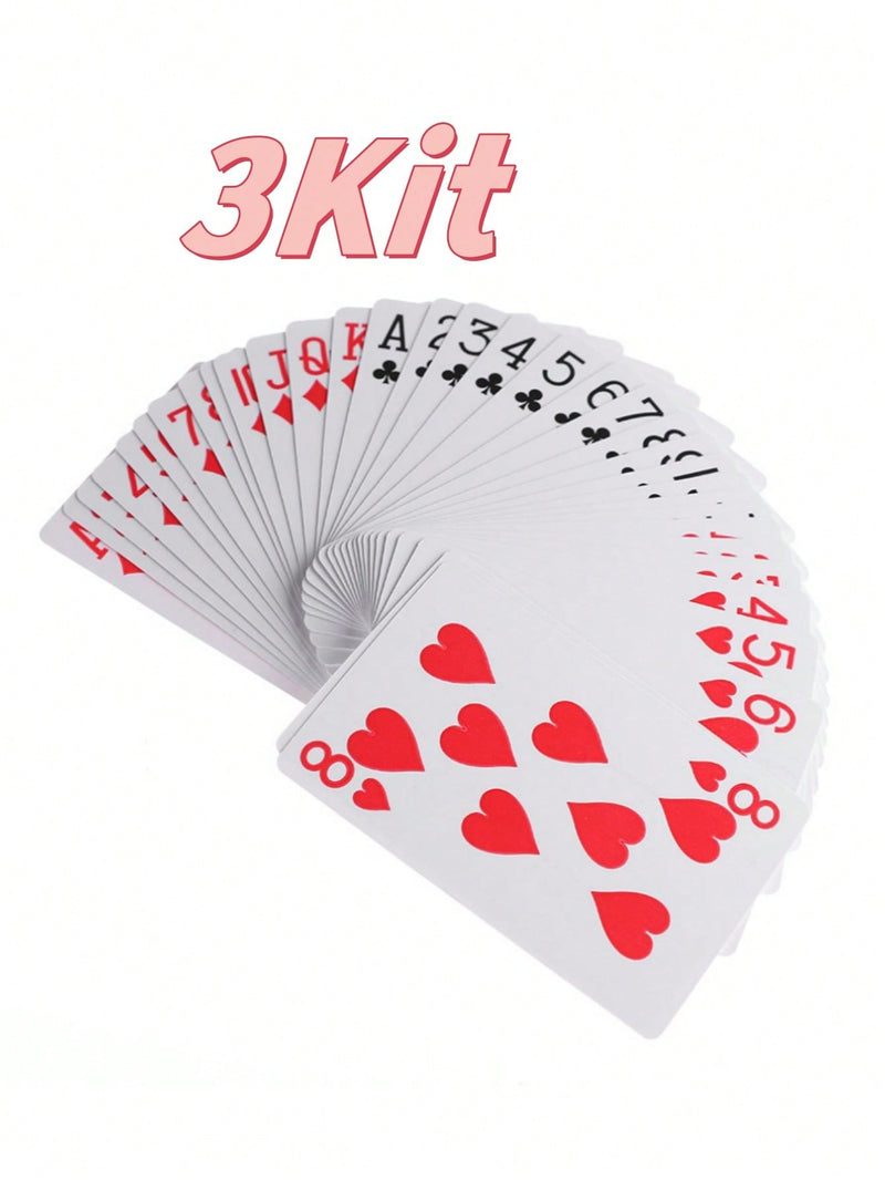 Promoción Divertida de 3 Barajas de Cartas para Jugar en Familia y Amigos
