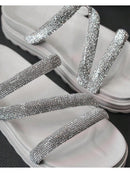 Papete Feminina Strass Birken