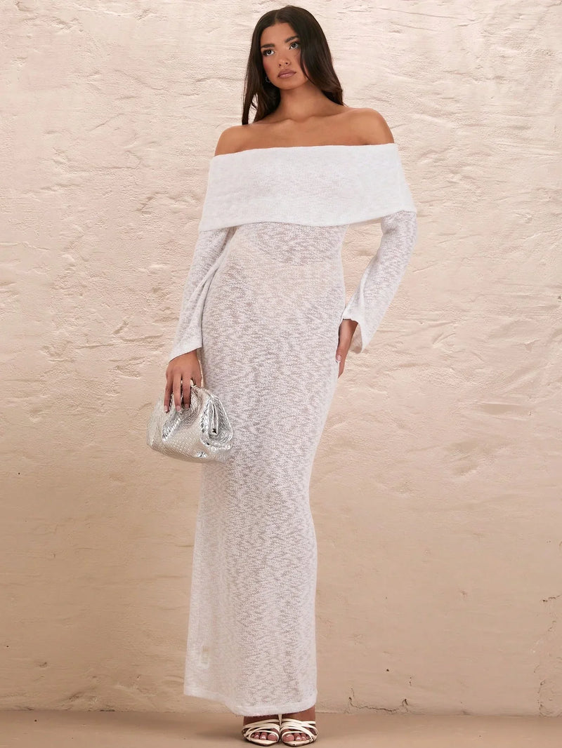 Vestido largo de mujer