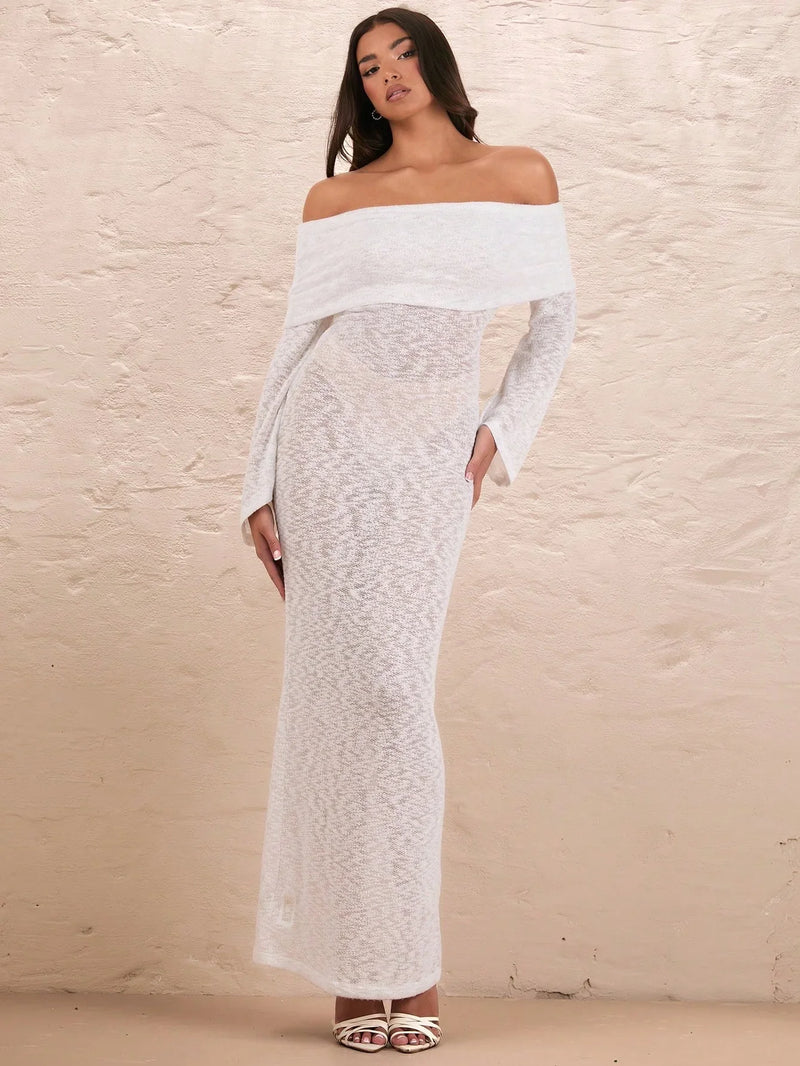 Vestido largo de mujer