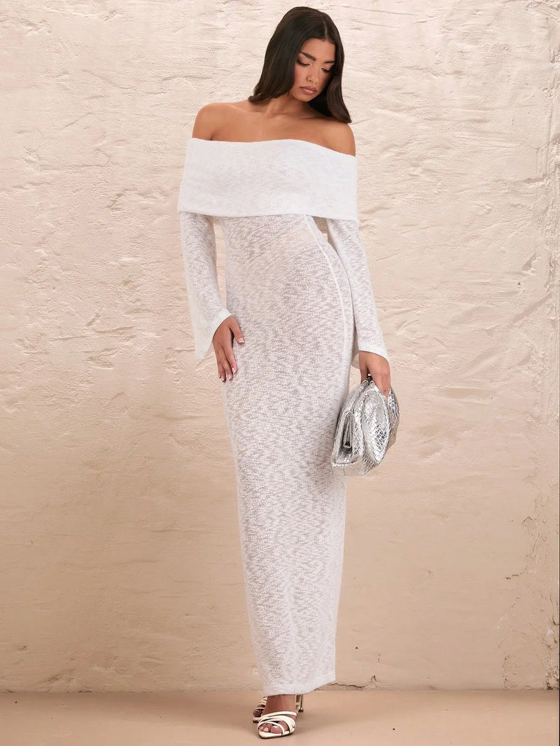 Vestido largo de mujer