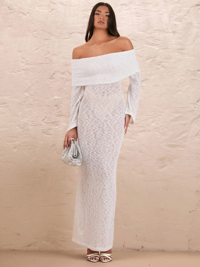 Vestido largo de mujer