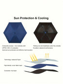 Mini Guarda-Chuva Rosa Anti-UV