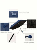 Mini Guarda-Chuva Rosa Anti-UV