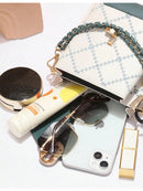 Bolso bandolera para teléfono móvil con llavero para mujer [2398]